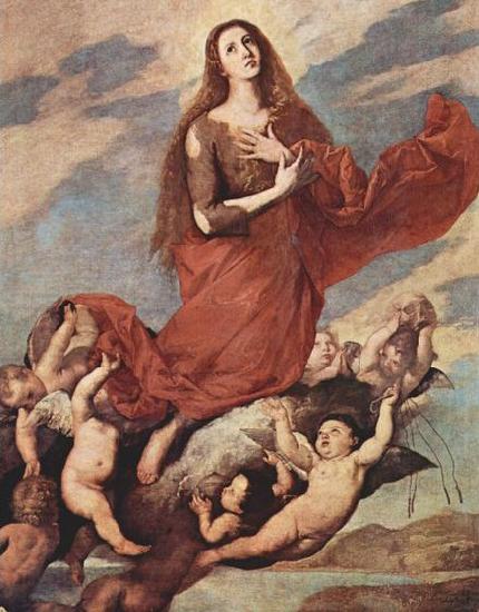 Jose de Ribera Verklarung der Hl. Maria Magdalena oil painting image
